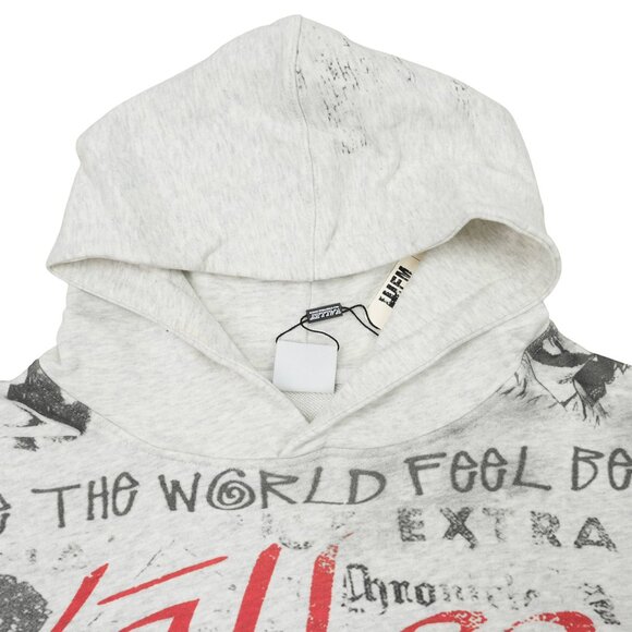 Vale Forever Mural Hoodie Sweatshirt Grey - Picture 3 of 7